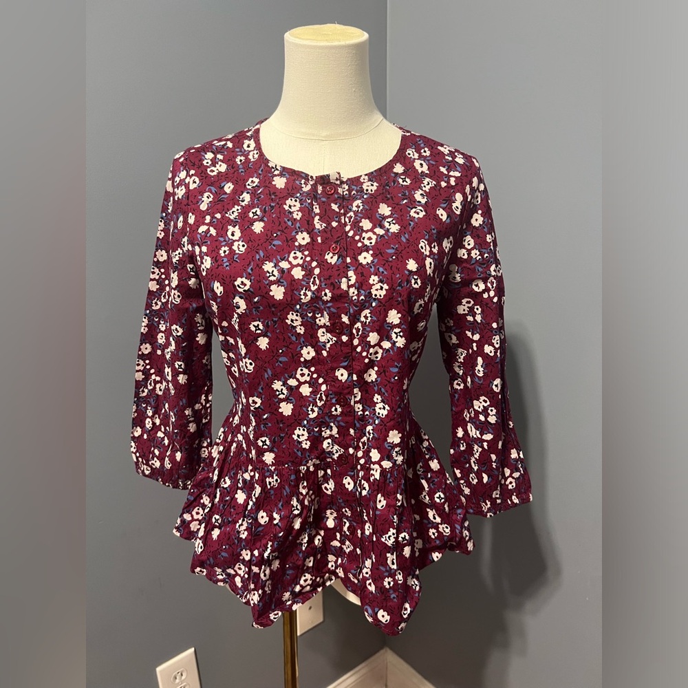 Floral Blouse Top